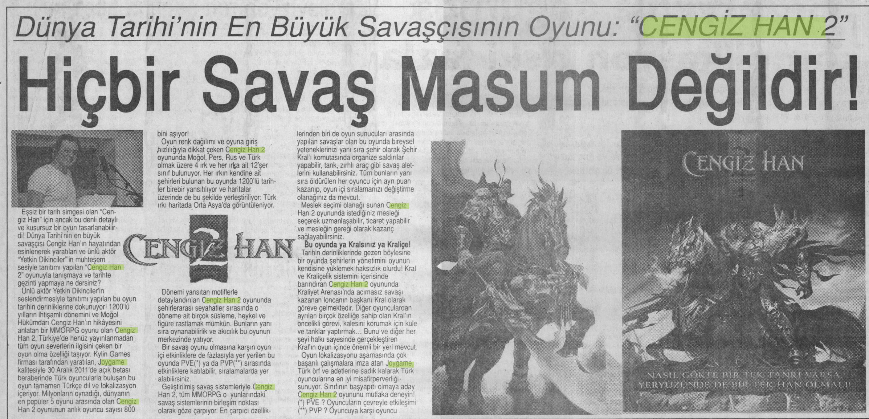 Netmarble-Turkey-Basin-Yansimasi-Son-Saat-Gazetesi-25-Aralik-2011-2